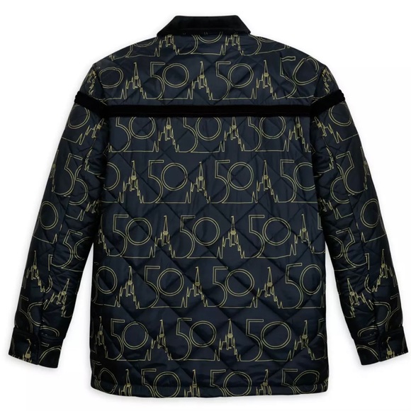 Walt Disney World 50th Anniversary Quilted Jacket for Adults - Picture 2 of 9